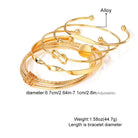 Twisted Knot Bracelet Set -