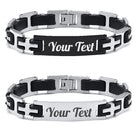 Christian Black Faith Cross Bracelets -