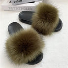 Faux Fur Slippers Women -