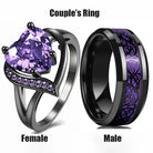 Fashion Couple Rings Romantic -