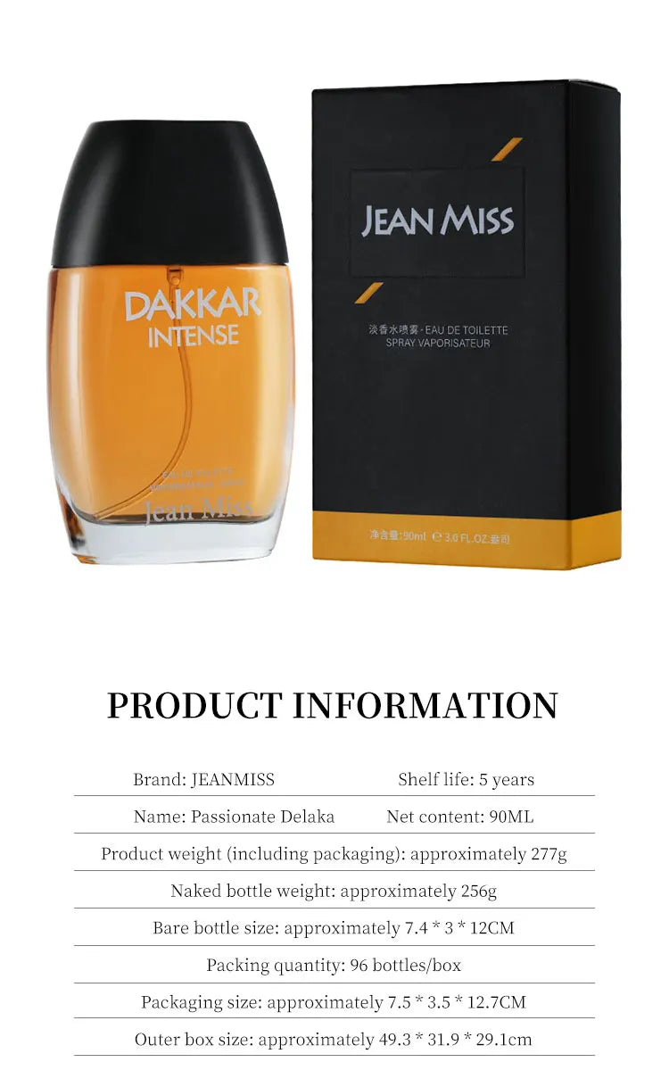 90ml High Quality Men's Perfume Pheromone Fragrance Attracting Women Perfumes Masculinos Lasting Cologne Scent Parfums Homme -