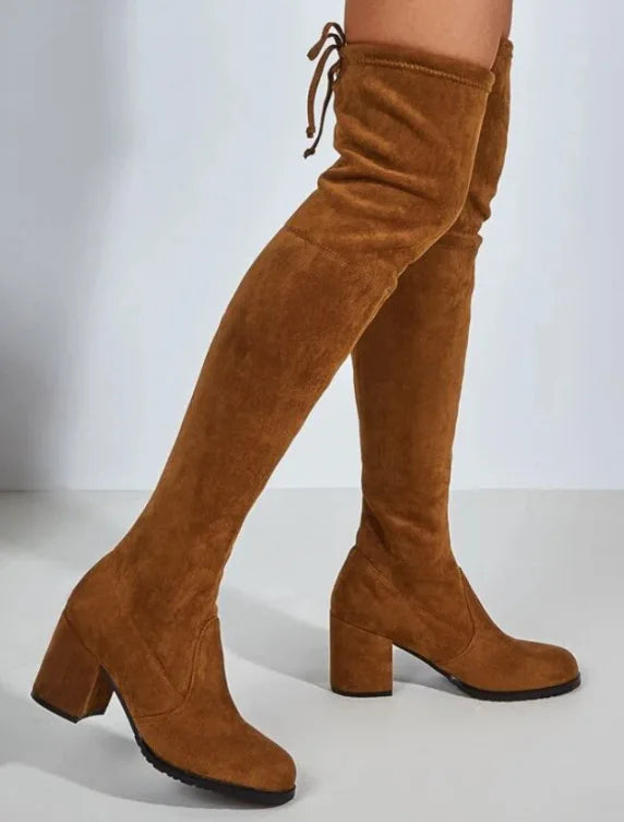 2023Shoes for Women Boots Casual Boots Comfortable Over The Knee Thigh High Boots for Women Platform Shoes Botas De Mujer -