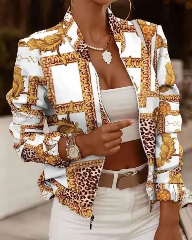 Stay stylish and warm with this women's jacket—perfect for any season! -
