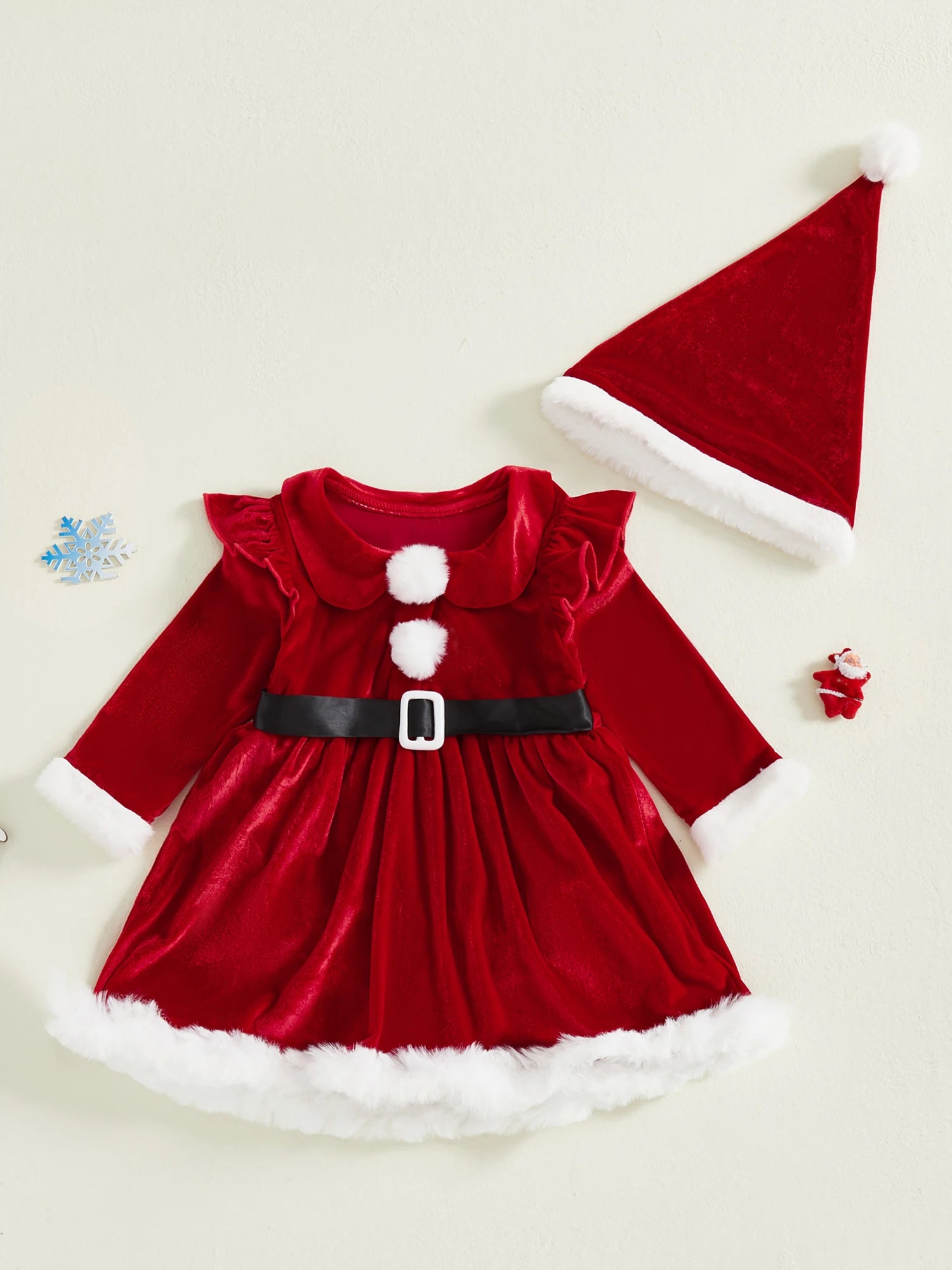 Celebrate the season in style with these adorable Christmas outfits for baby girls aged 1-2 years—cozy, festive, and cute! -