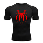 Men's Spider Print Compression Shirt -