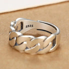 Sterling Silver Hollow Out Rings -