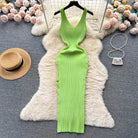 Knitted Dress Slim Fit -