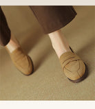 Brown Casual Flats -