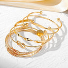 Twisted Knot Bracelet Set -
