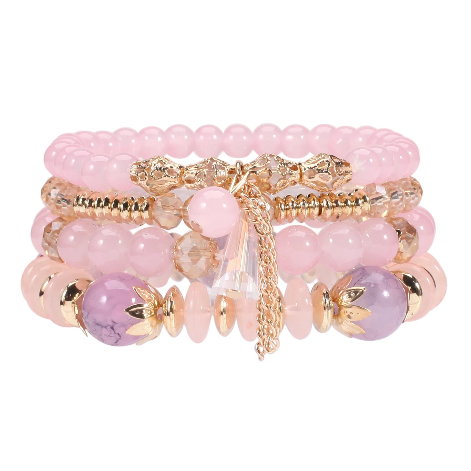 Stackable Bead Bracelets -