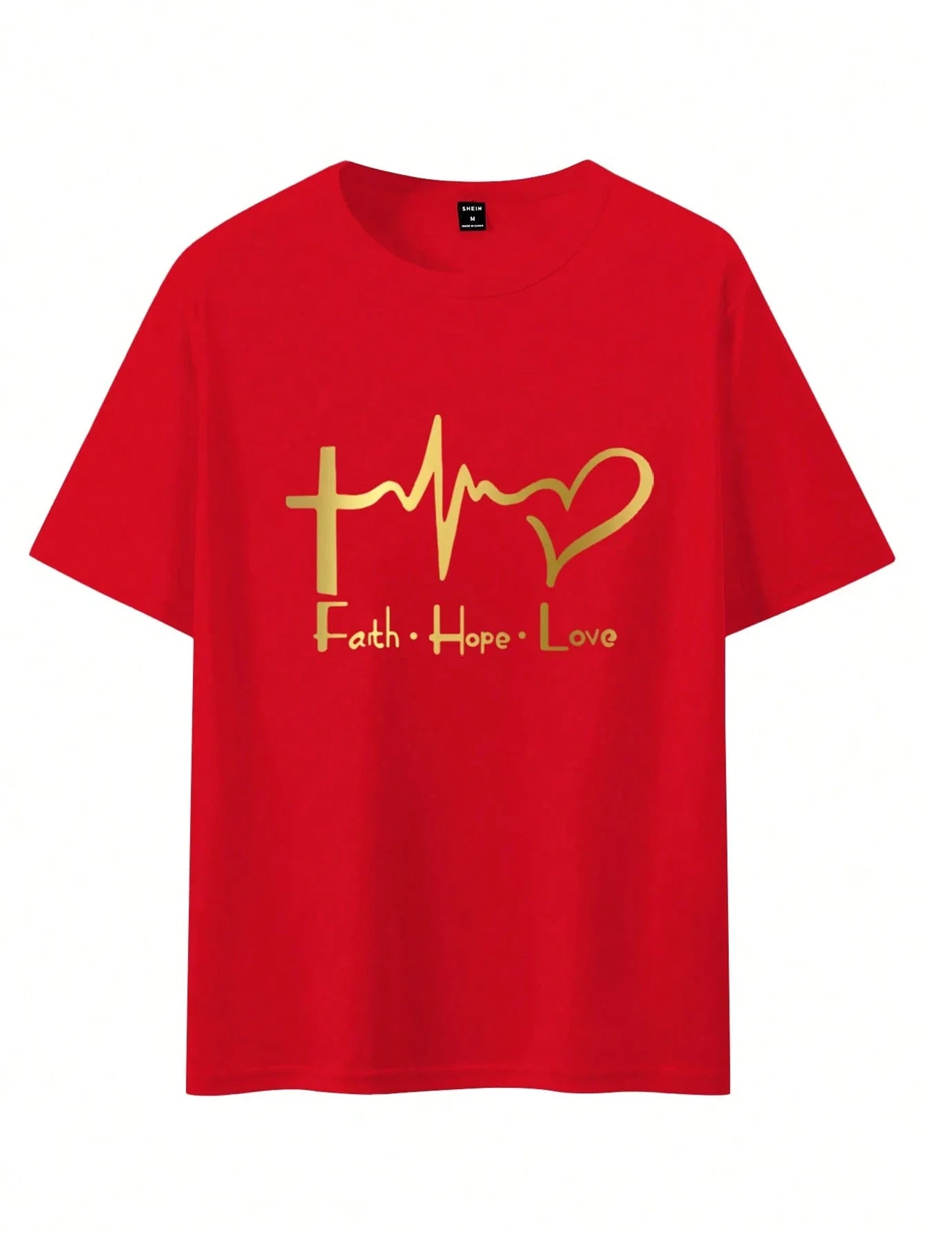 Men's FAITH HOPE LOVE T-shirt -