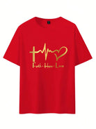Men's FAITH HOPE LOVE T-shirt -