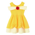 Summer Casual Dress for Girls Mermaid Dress One-Shoulder Sling Short Sleeve Cosplay Princess Costume Casual Vest 2-10 Years -