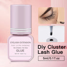 Eyelash Extension Glue 5ml Fast Dry Individual Lashes Glue False eyelash glue Lash Extension makeup tool DIY Cluster Lash Glue -