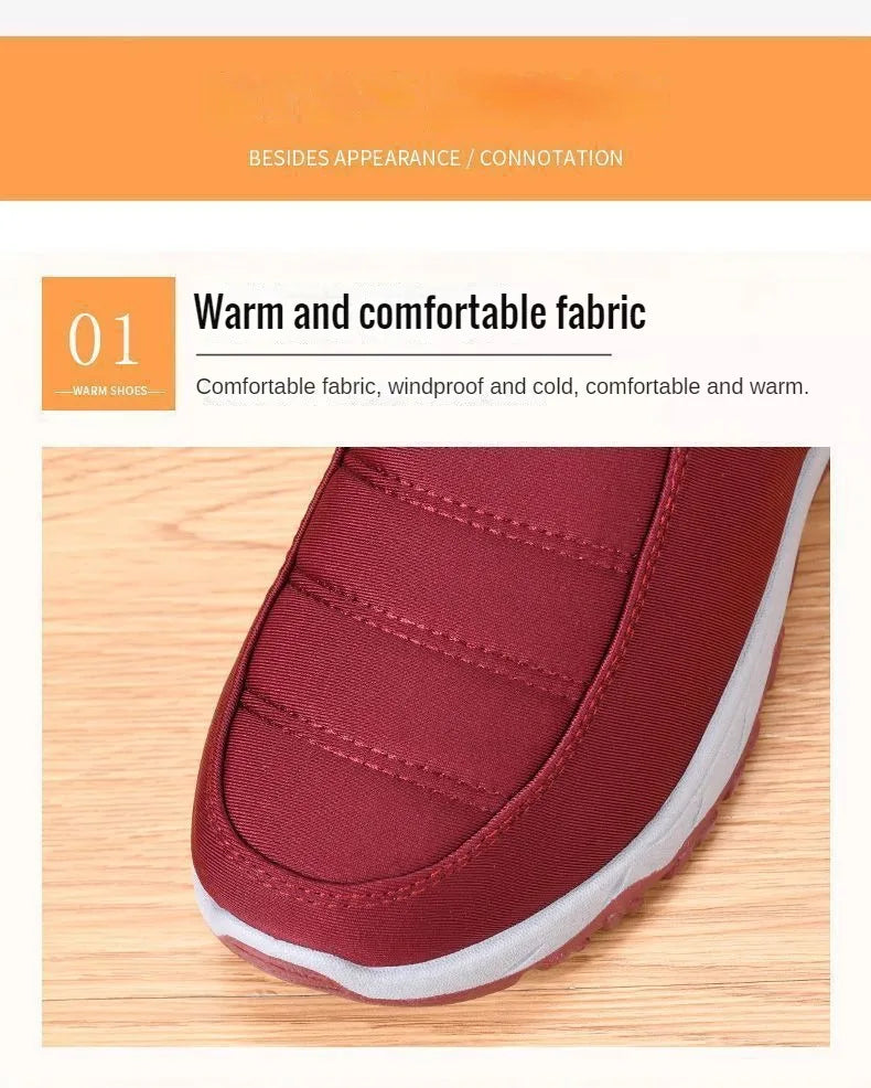 Women's Shoes Autumn Winter Casual Cotton Chunky Sole Warm Anti-Slip Affordable Free Shipping -