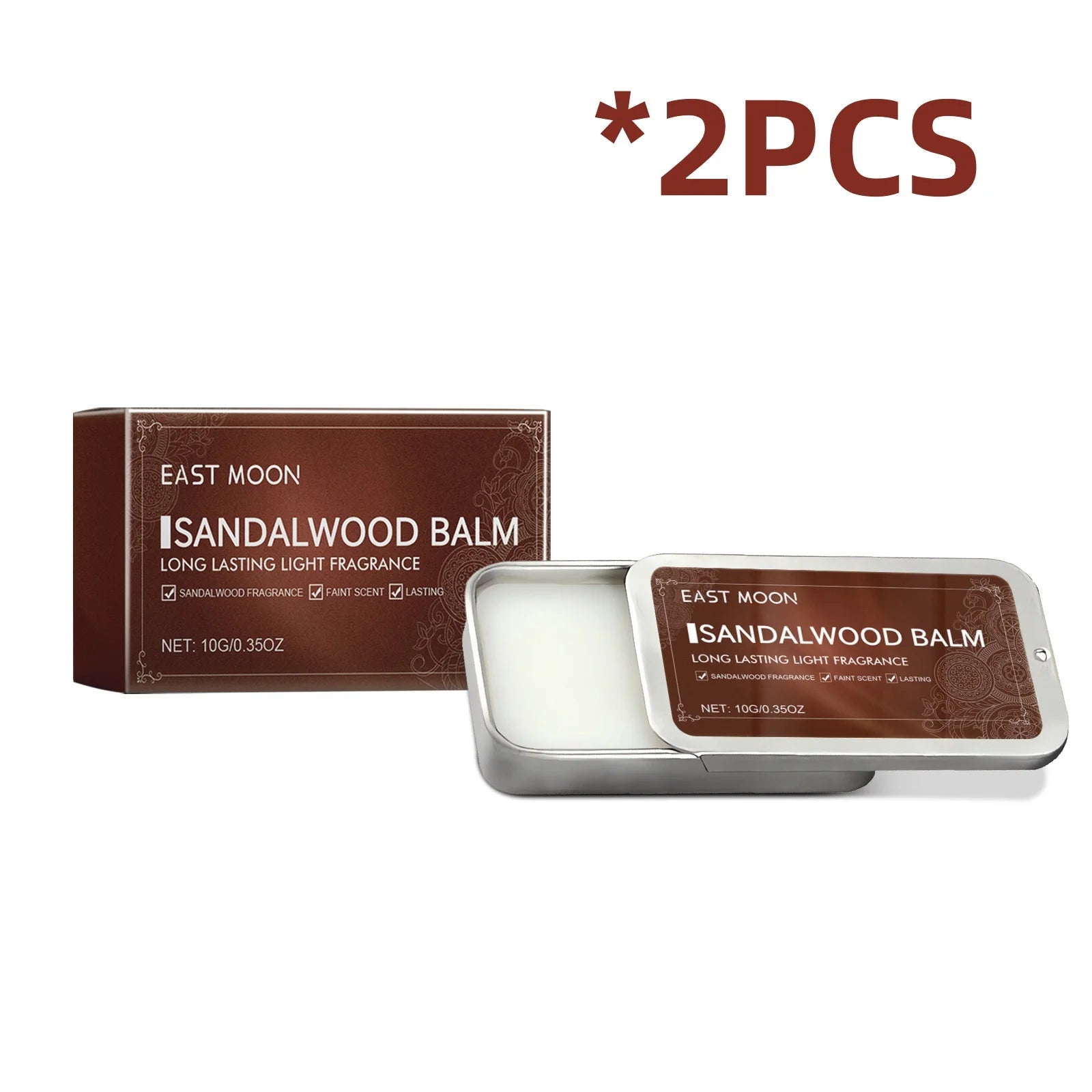 Men Sandalwood Balm Series Lasting Scent Keep Fresh Dating Flirting Improve Temptation Portable Body Light Fragrance Solid Balms -