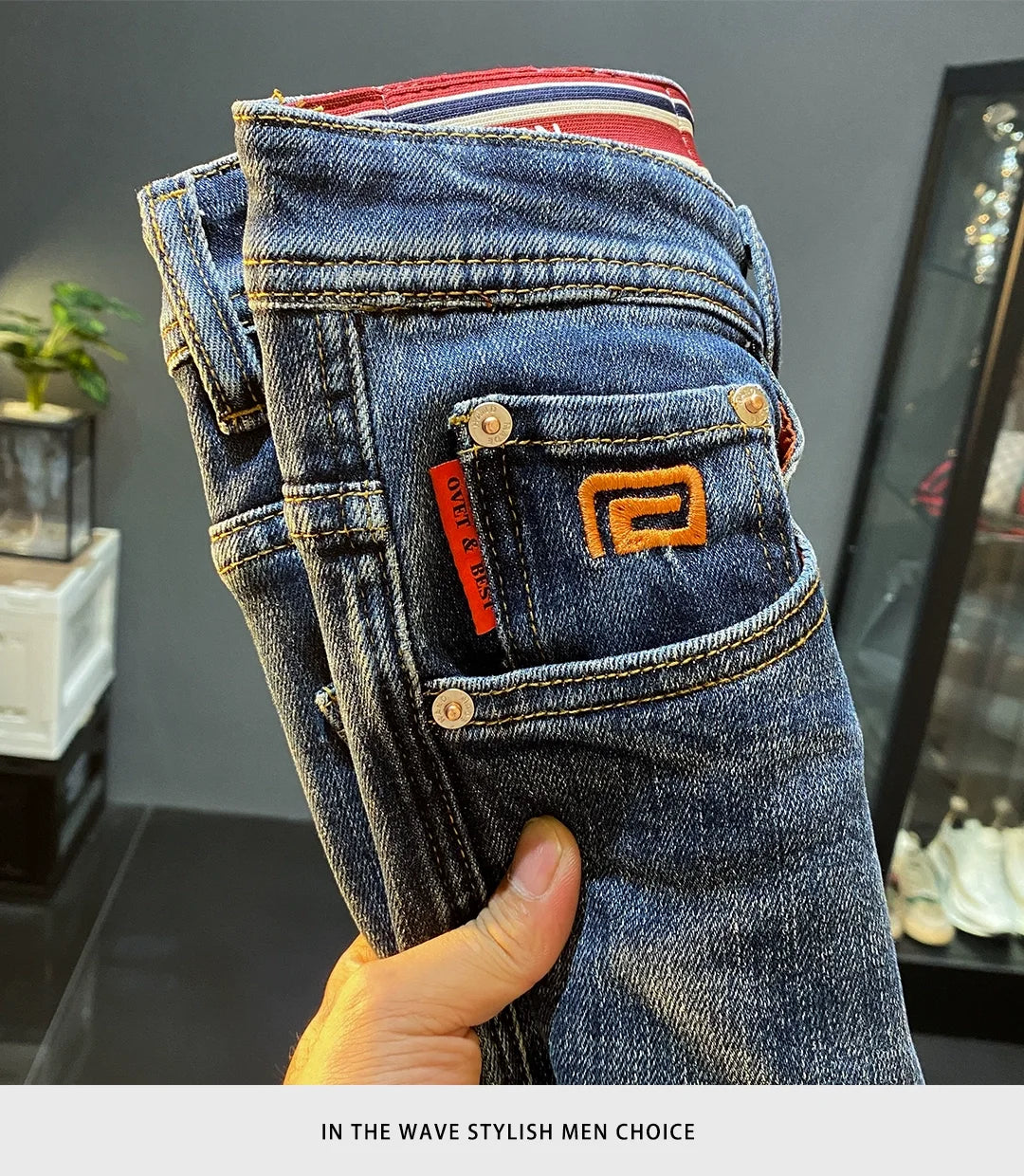 Jeans For Men Fashion High End -