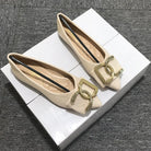Pointed Flat Loafers -