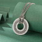 LIKGREAT Jewish Shema Hebrew Necklace for Women Men -