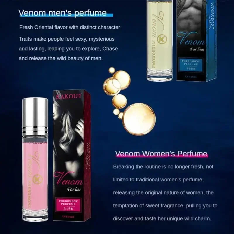 10ml Perfume for Men Women Ball Perfume Women Pheromone Men'S Essential Oil Perfume Attracts The Opposite Sex Lasting Fragrance -