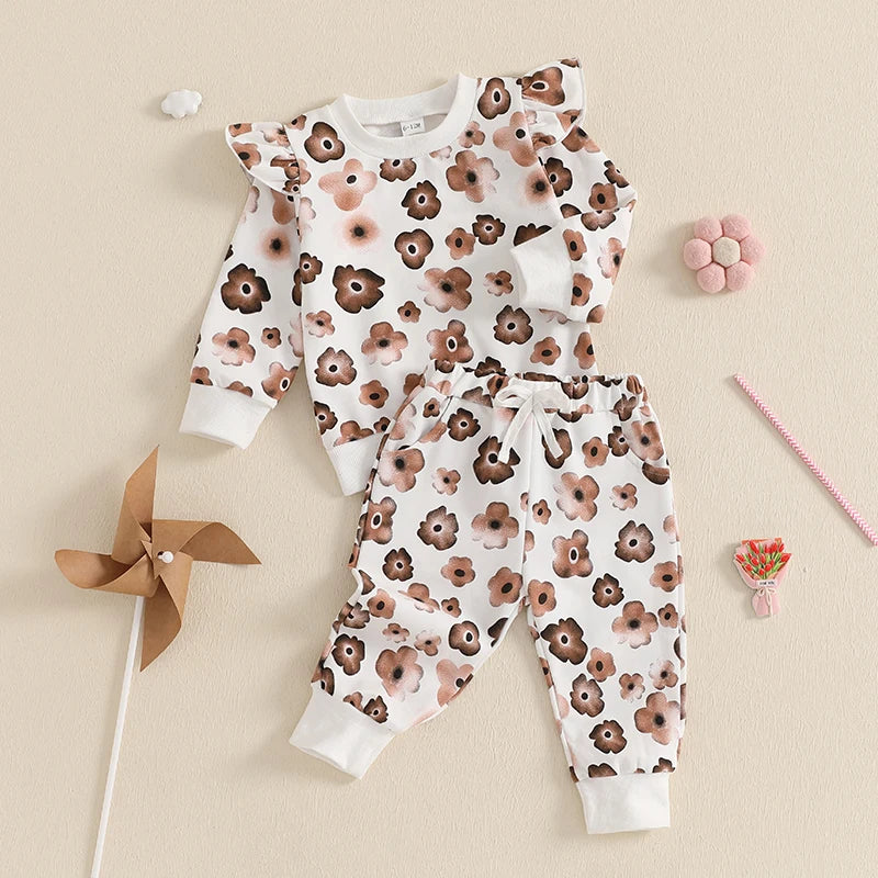 Toddler Girl Outfits Floral -