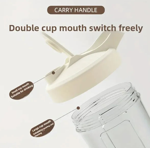 Rechargeable electric blender cup | protein powder shaker+coffee/milk/smoothies/protein milkshakes -