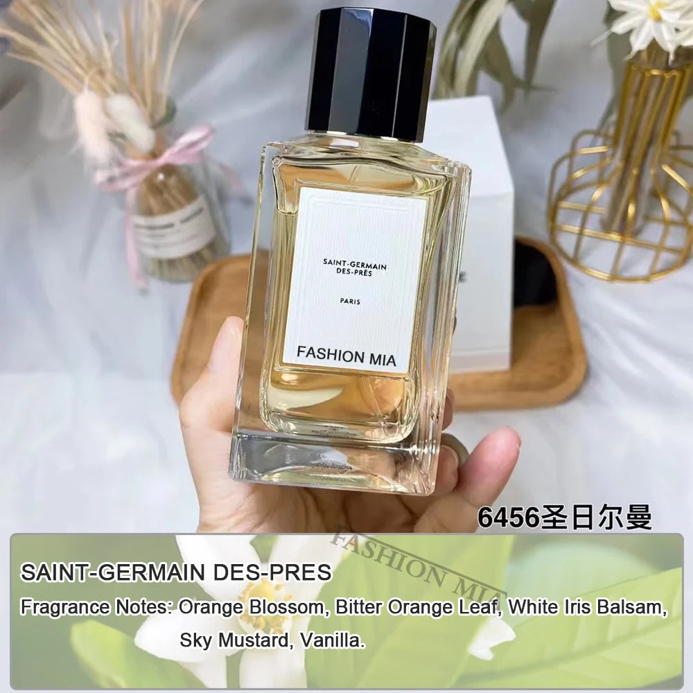 100ml Quality Brand Cologne Perfume Men Long Lasting Woody Citrus Floral Women Fragrance Body Spray Dating Perfume Gifts -