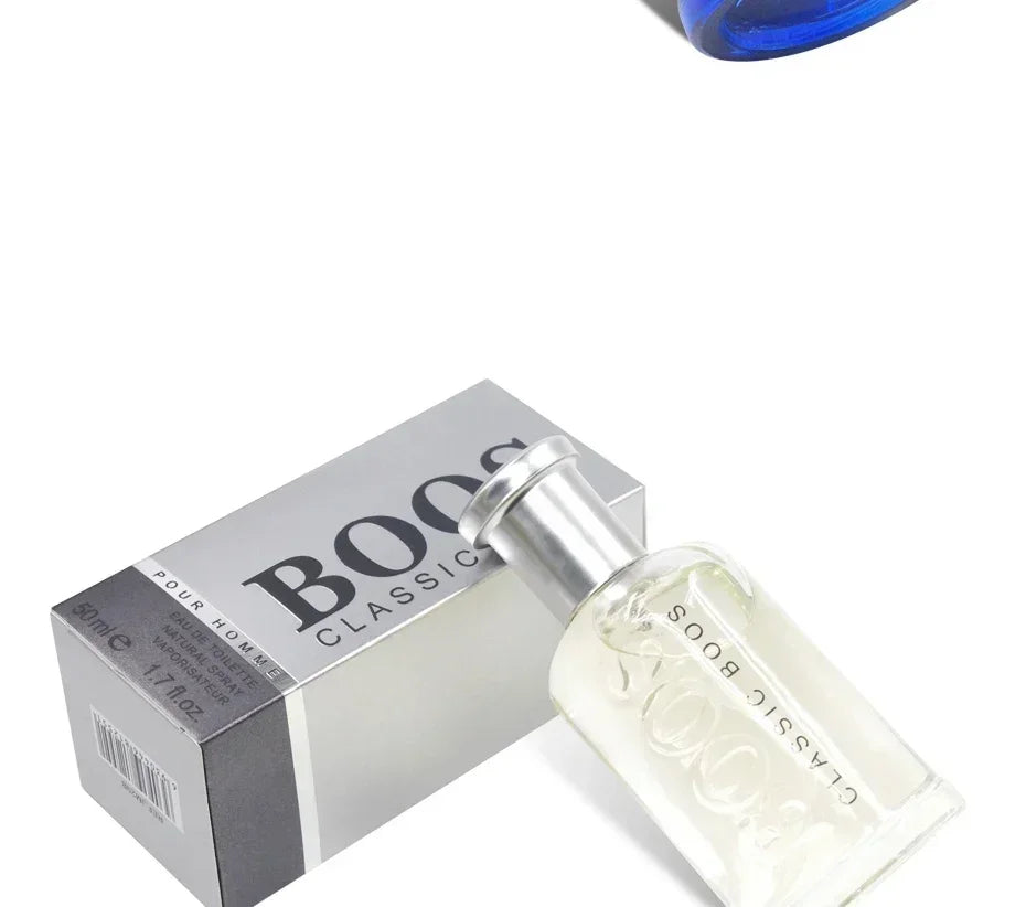 Hot - selling men's cologne in atomizer. Fresh, boosts confidence, gentlemanly fragrance. -