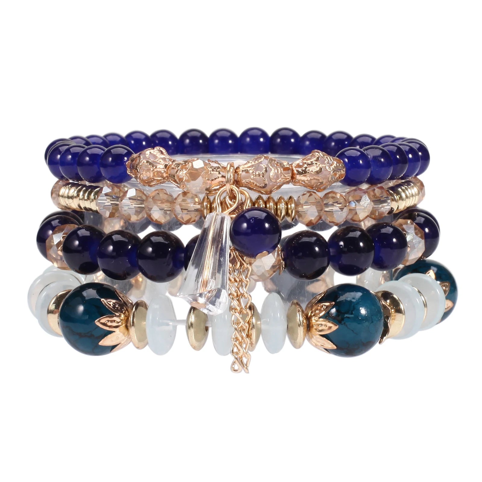 Stackable Bead Bracelets -