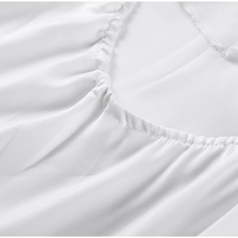 Elegant Ribbon Halter Dress -
