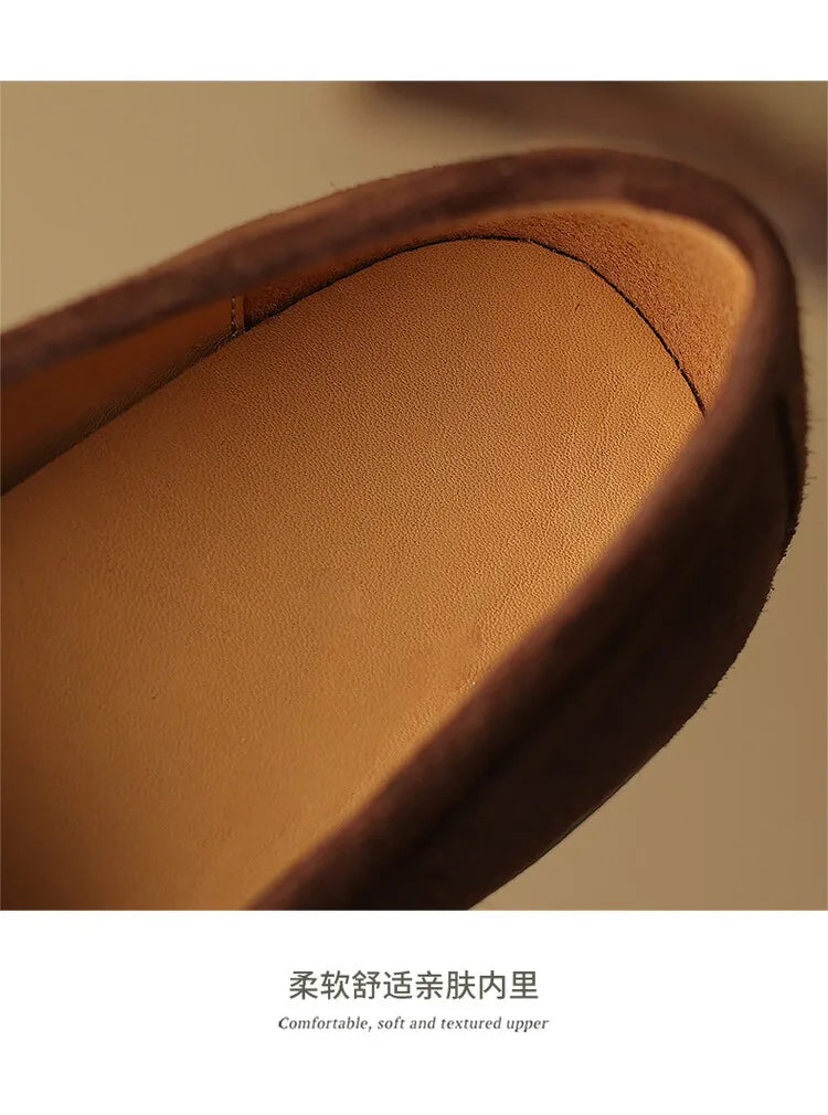 Brown Casual Flats -