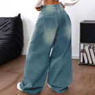 Stay cool and comfy in these trendy baggy jeans for women! -
