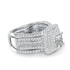 2PCS Moissanite Rings -