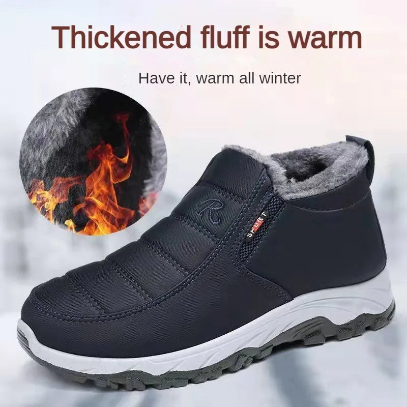Women's Shoes Autumn Winter Casual Cotton Chunky Sole Warm Anti-Slip Affordable Free Shipping -
