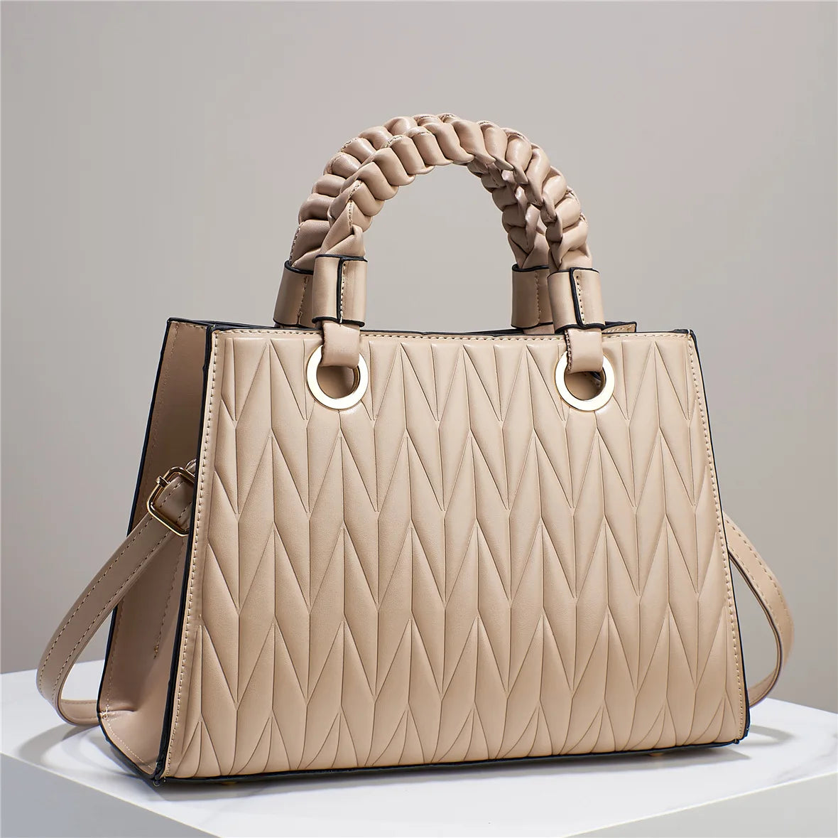 Elevate your style with this luxurious women's shoulder bag and handbag—perfect for adding a touch of sophistication and elegance to any outfit. -