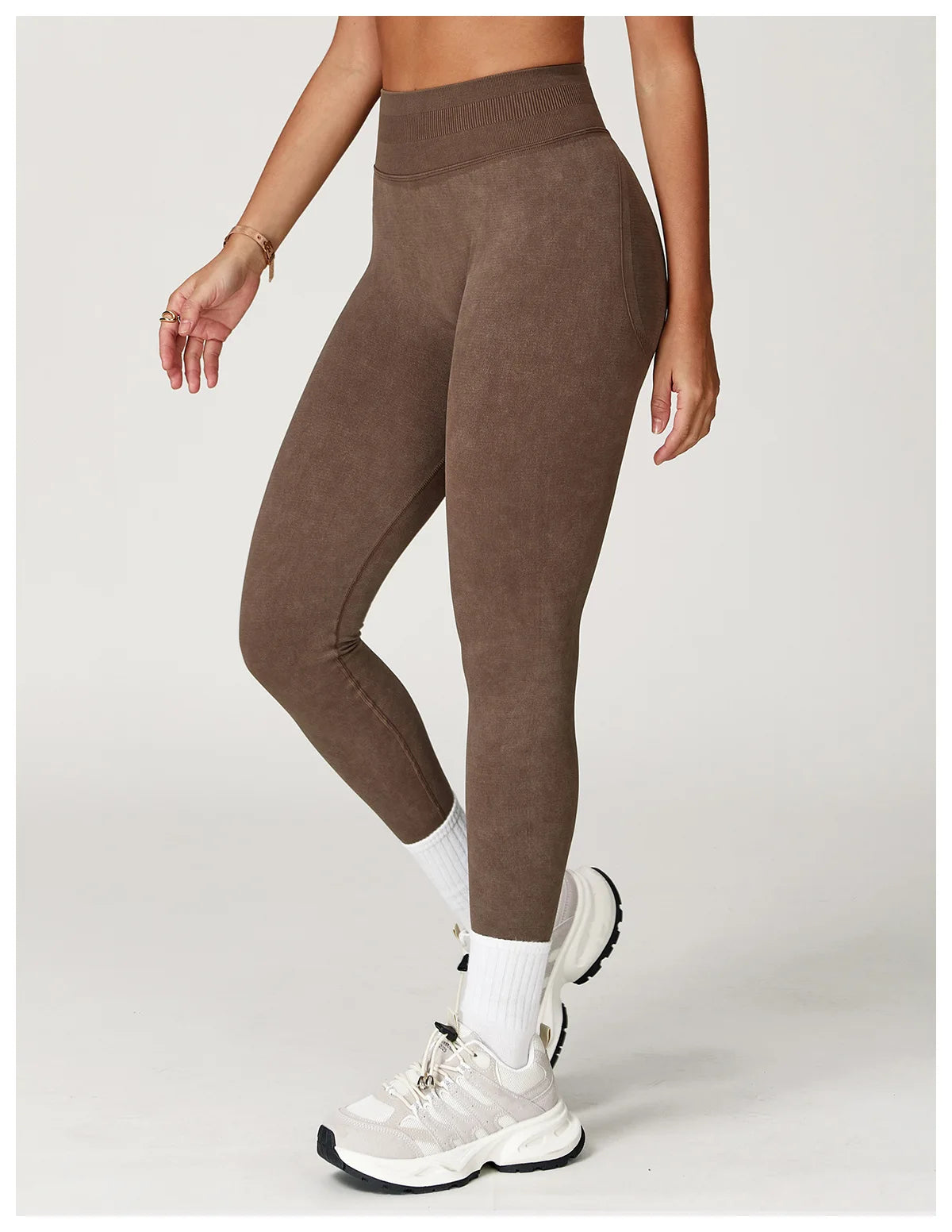 Yoga Pants Impact Leggings Women SeamlessStay comfortable and supported during workouts with these seamless high-waist ribbed yoga leggings for women—perfect for the gym and everyday activewear! -
