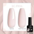 Explore your creativity with this comprehensive set of 129 colors of 7ML nail gel polish. Perfect for nail art enthusiasts, these semi-permanent colors allow for endless possibilities and stylish designs. -
