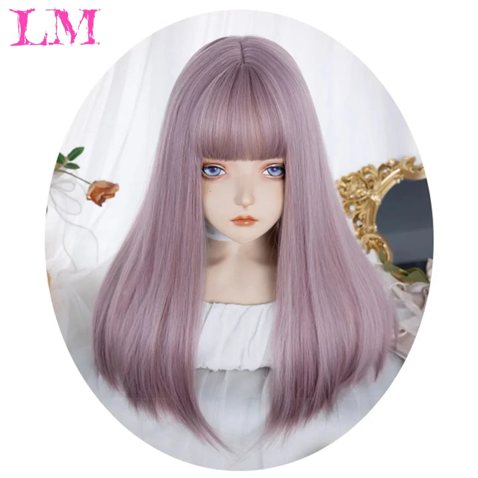 Elevate your style with this 38-inch long ombre brown, red, and blonde highlight straight lace front wig. Perfect for a chic and trendy look, this wig offers versatility and glamour for various occasions. -