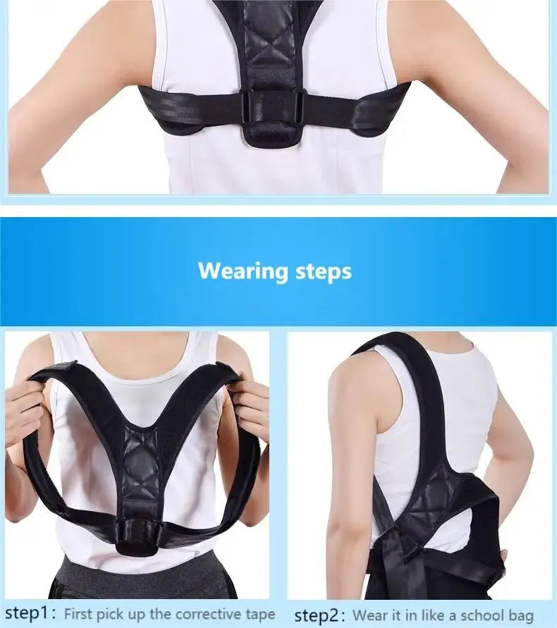 Achieve better posture and body shaping with this unisex back posture correction belt—designed to support your back and improve your overall alignment. -