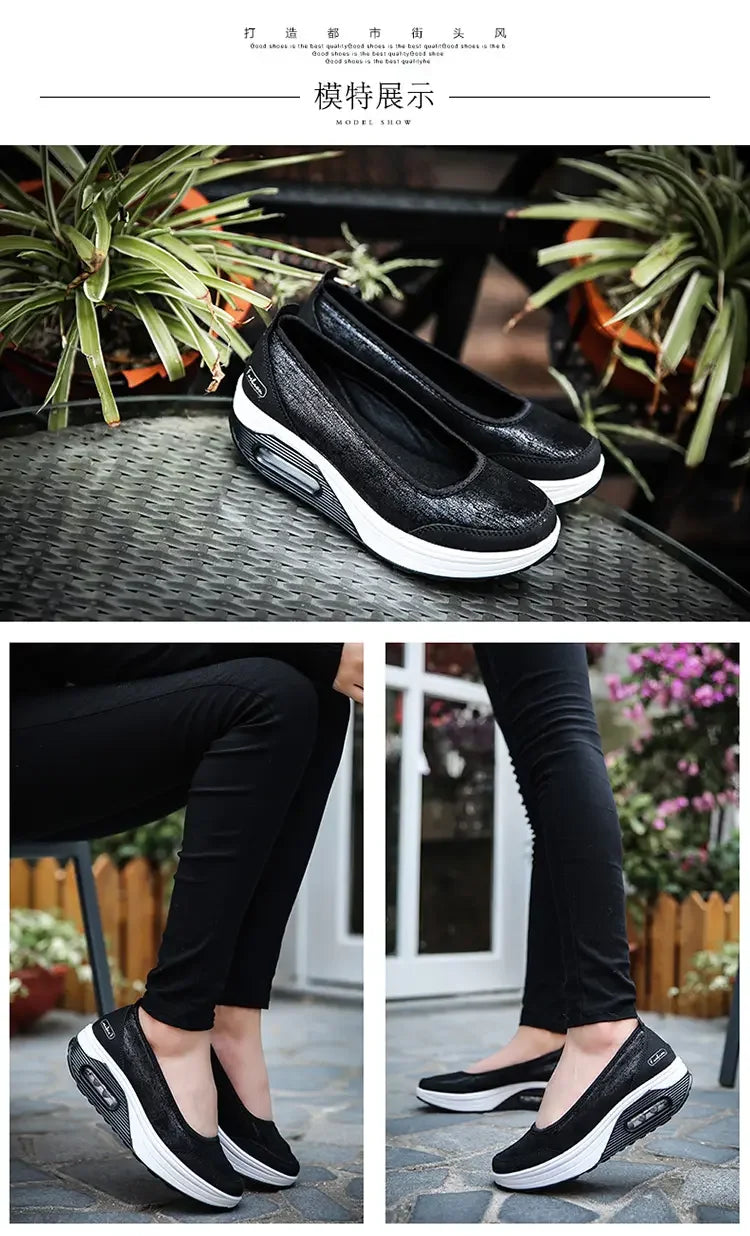 Shoes for Women Shoes 2025 New Flats Women Loafers Slip on Shoes Woman Tenis Feminino Casual Outdoors Plus Size Woman Sneakers -