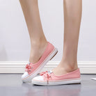 2023Sneakers Shoes for Women Zapatillas Mujer Solid Sapatilha Feminina Zapatilla Tenis Feminino Lace-up White Chaussures Plates -