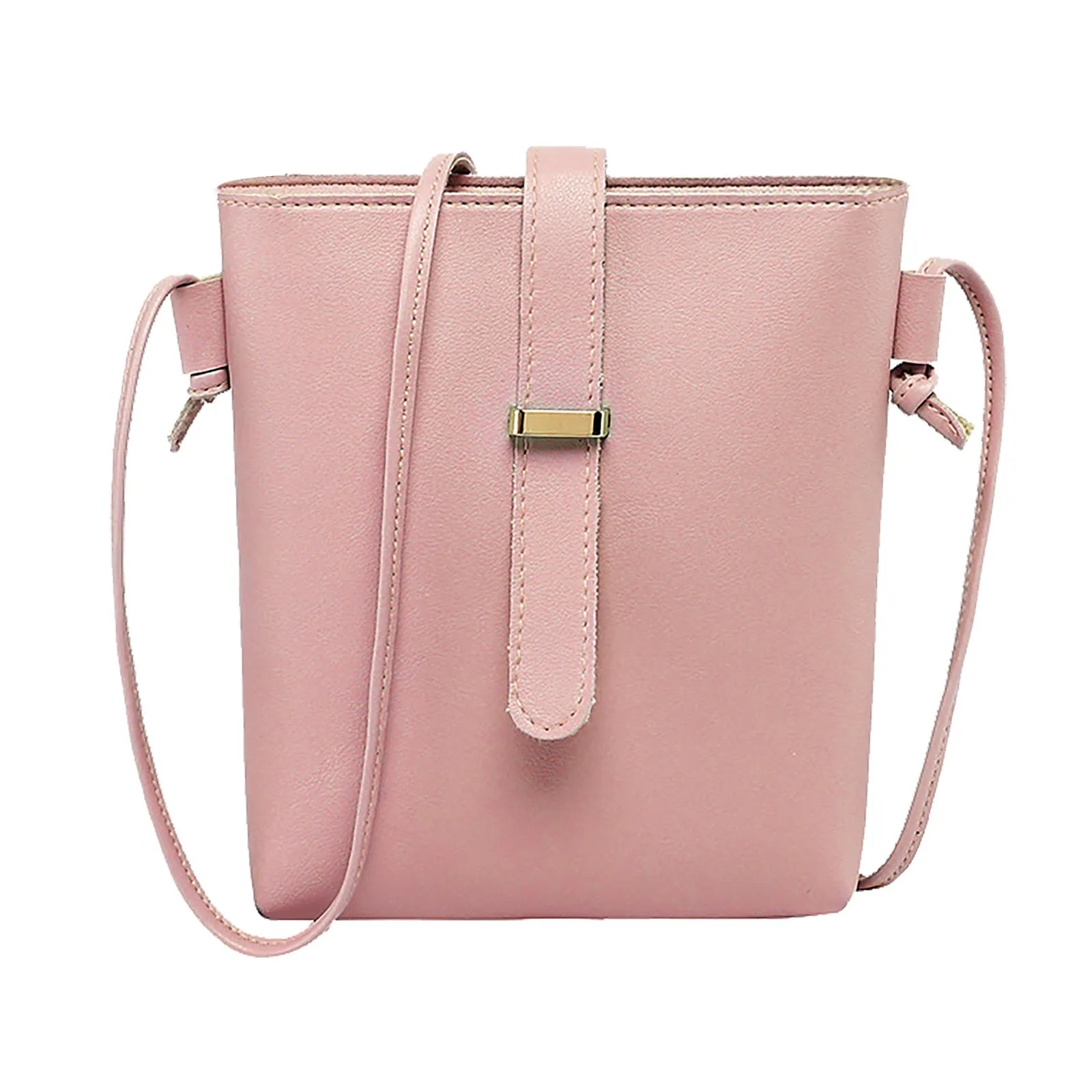 Stay on trend with this fashionable drawstring lady bag, featuring a stylish cross-border design and casual letter detail. Perfect for adding a chic and trendy touch to your outfit! -