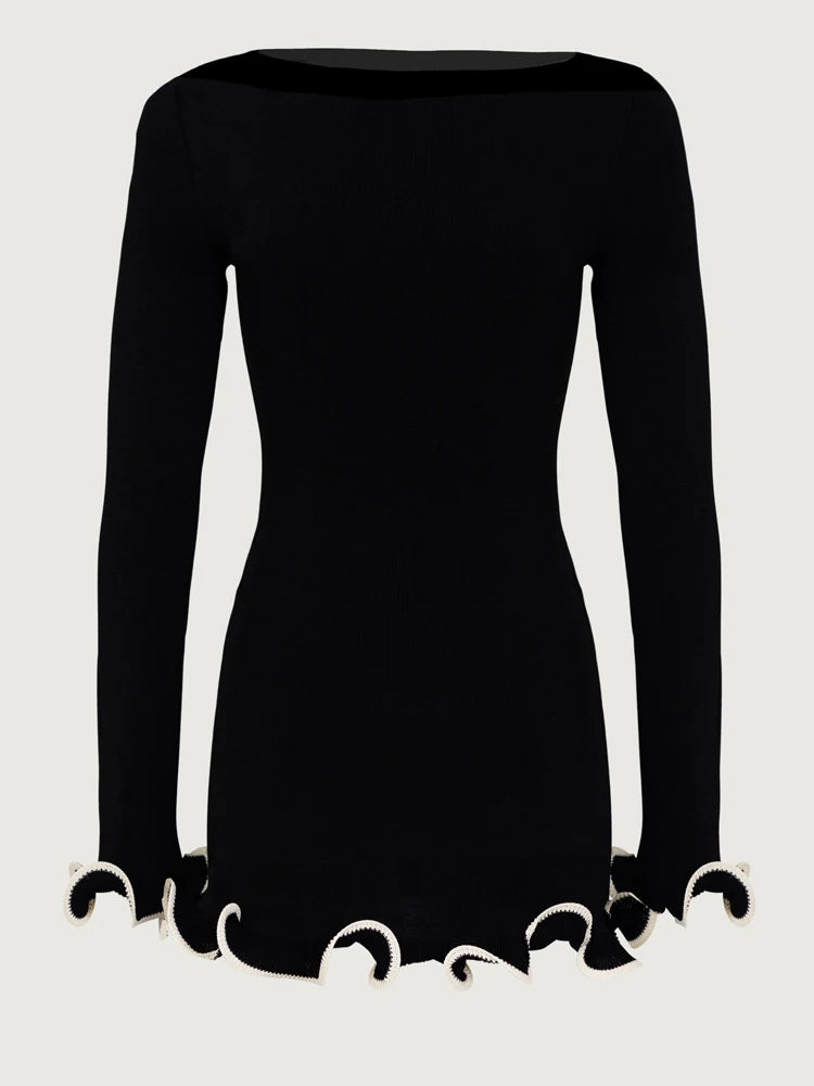 Women's Knit Mini Dress -