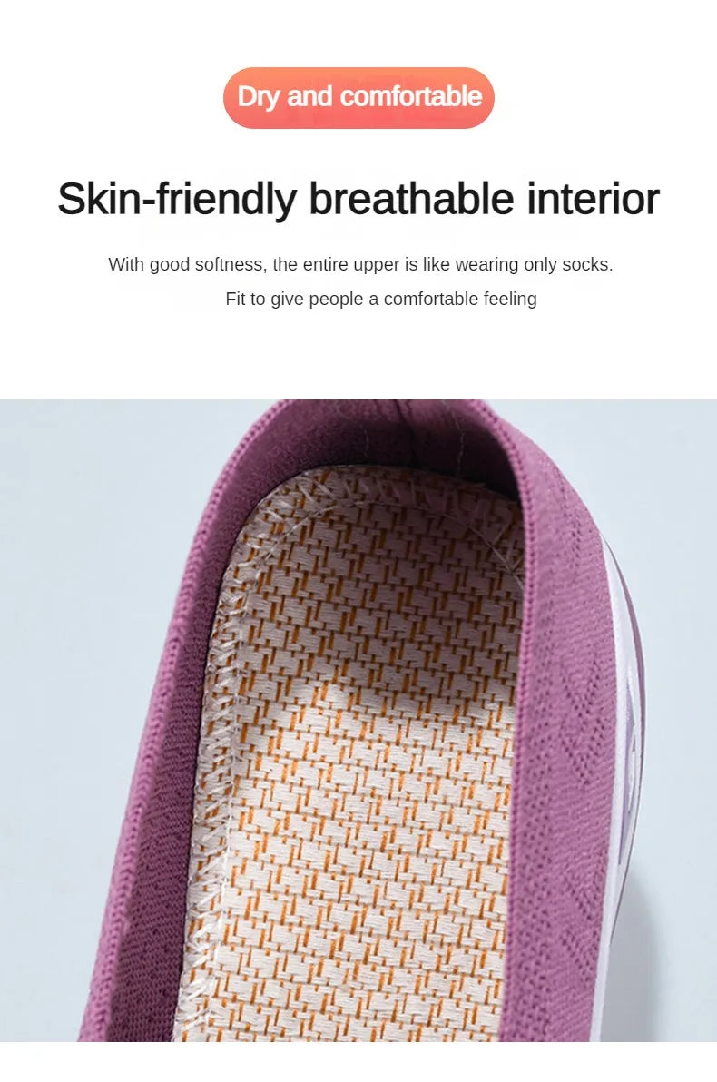 Women's Shoes Summer 2025 Casual Sneakers Breathable Slip On Walking Shoes Lightweight Outdoor Flat Sports Free Shipping -