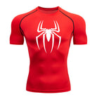 Men's Spider Print Compression Shirt -
