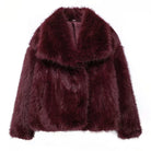 Fur Coat Plush Fluffy Women's -