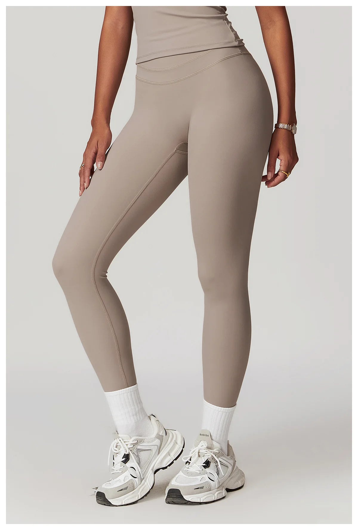 Yoga Leggings High Waist Sport Leggings Women's Running Workout Tights Gym Push Up Fitness Trousers -