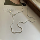 Sterling Silver Necklace Shiny -