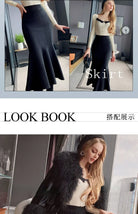 Stay cozy and chic with these fashionable women's long knitted skirts—perfect for stylish comfort all season! -