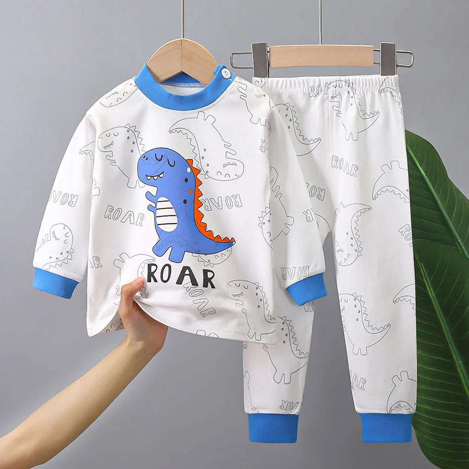 Cotton Children Pajamas Sets (Unisex) -